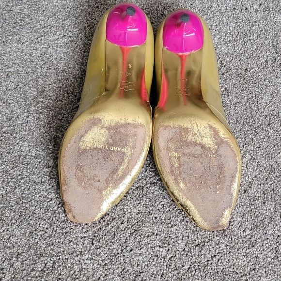 Gaspard Yurkievich Patent Leather High Heel Shoes, Size 40.5 (10.5) - Picture 6 of 13